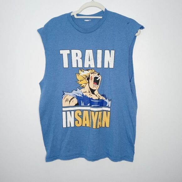 Dragon Ball Z Train Insaiyan Tee - Picture 1 of 6